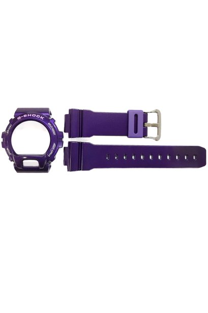 Casio G-Shock กรอบและสาย รุ่น DW-6900CC-6 (สีม่วง)